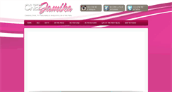 Desktop Screenshot of chefjamika.com